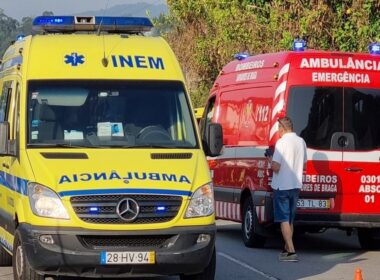 Mulher encarcerada após despiste em braga