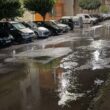 Fuga de água canalizada no centro de braga
