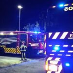Incêndio deflagra em terreno e atinge armazém em famalicão