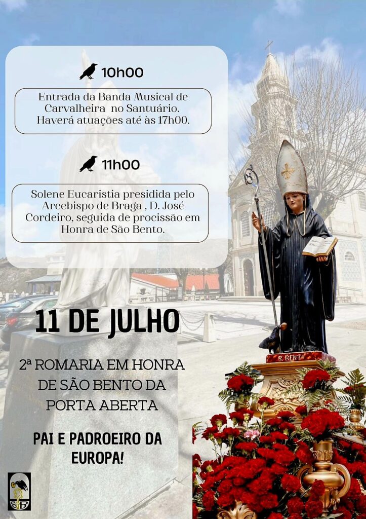 Sexta-feira é dia de romaria a são bento da porta aberta