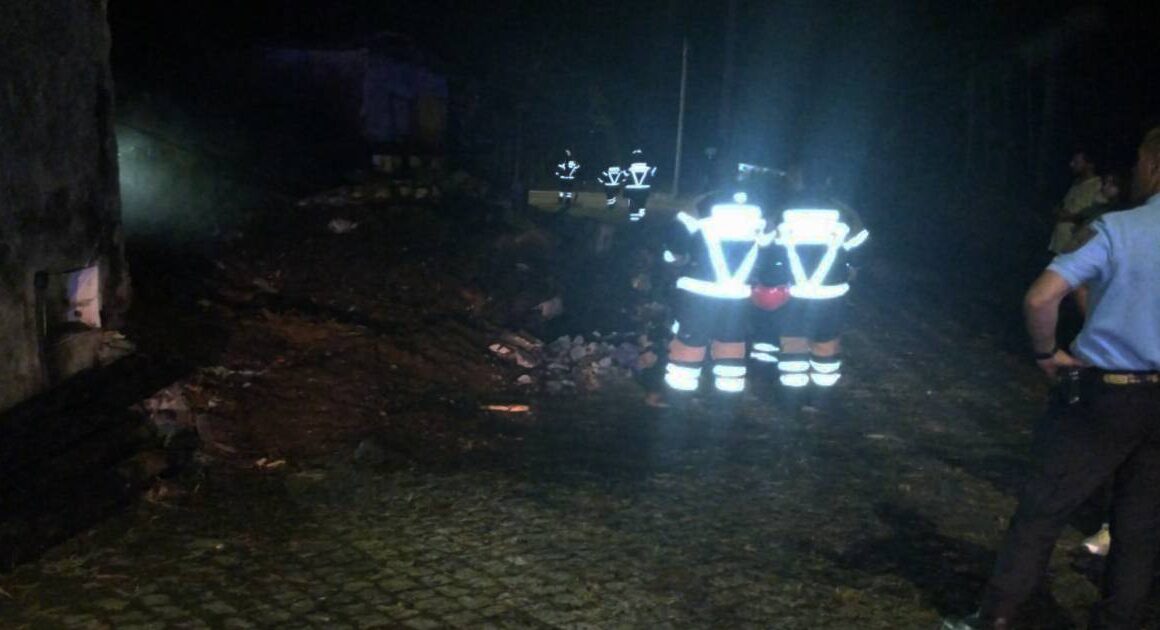 Incêndio destrói anexo e faz dois feridos em barcelos