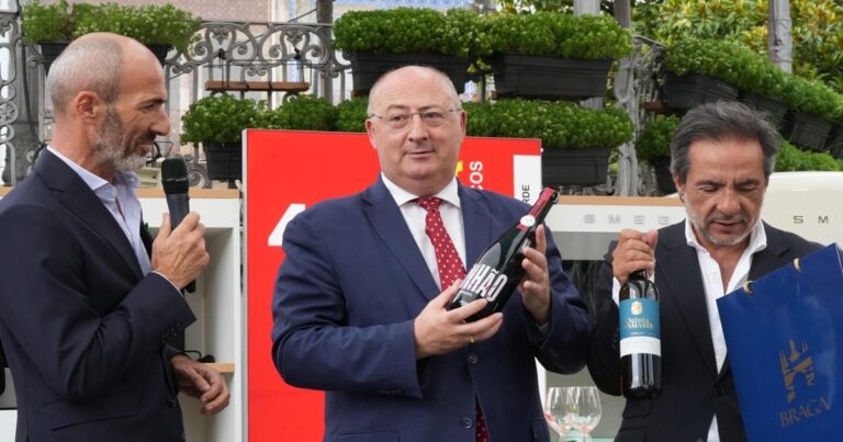 Em braga, ministro destaca superavit de 800 milhões do setor do vinho em portugal