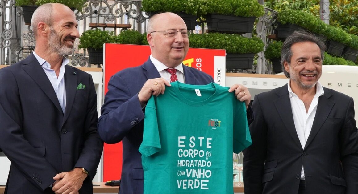 Ministro defende vinho verde em braga: “comer e beber nunca passará de moda. Com moderação"