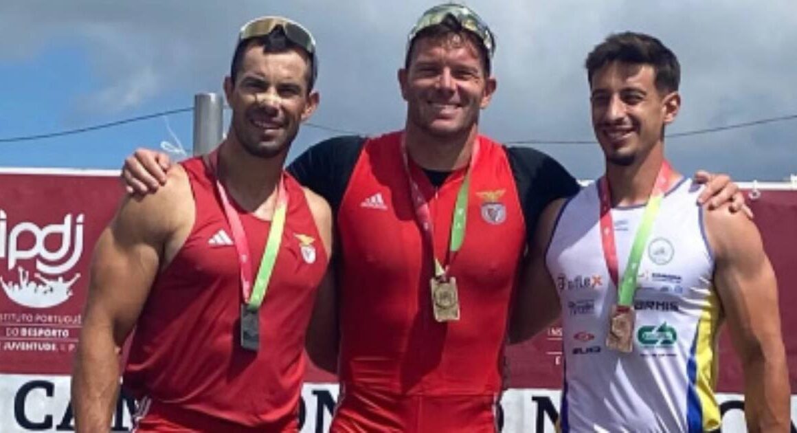 João ribeiro campeão nacional de velocidade em k1 500