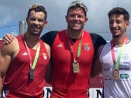 João ribeiro campeão nacional de velocidade em k1 500