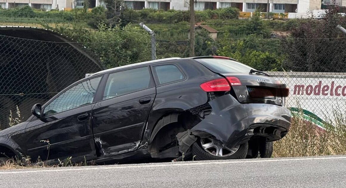 Três feridos após colisão na estrada famalicão-guimarães