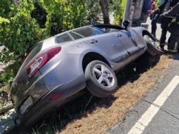 Casal ferido após despiste em guimarães