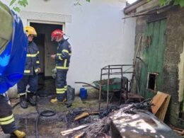 Homem ferido em incêndio numa casa em fafe