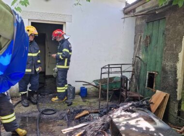Homem ferido em incêndio numa casa em fafe