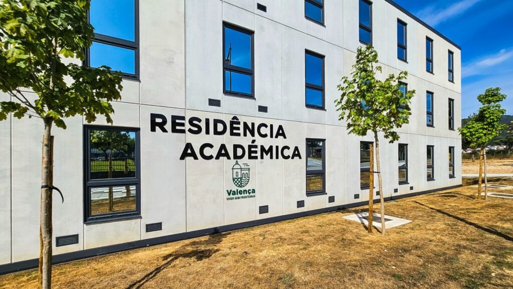 Nova residência académica de valença ficou assim