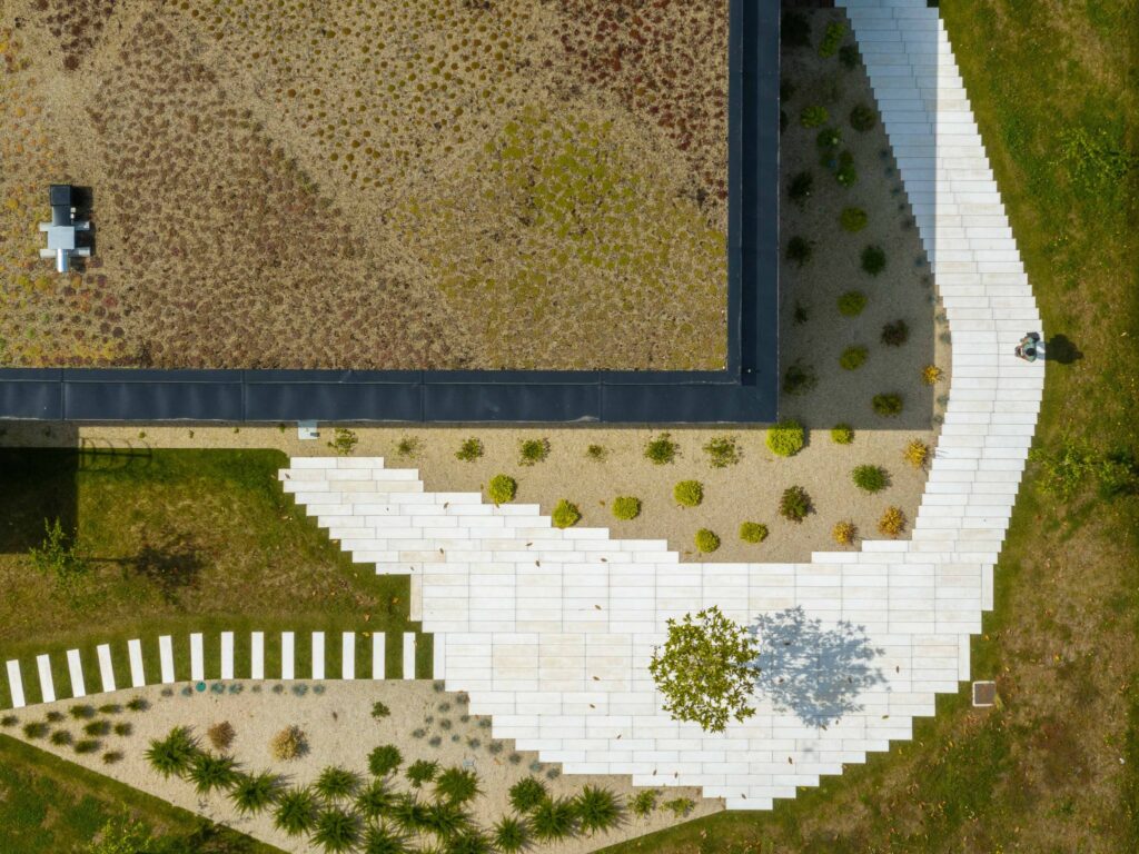 Barcelos: o telhado da nova sede da construgomes é um autêntico espaço verde