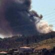 Póvoa de lanhoso: incêndio no aterro da braval