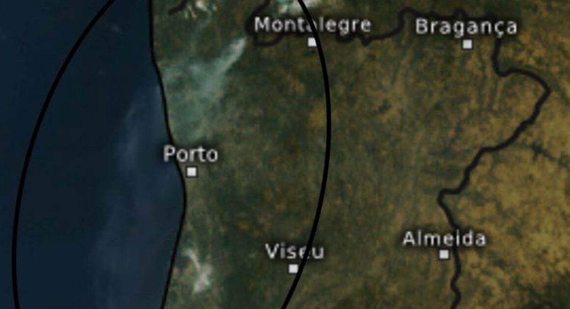 Fumo do grande incêndio do lindoso já chega a braga