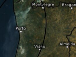 Fumo do grande incêndio do lindoso já chega a braga