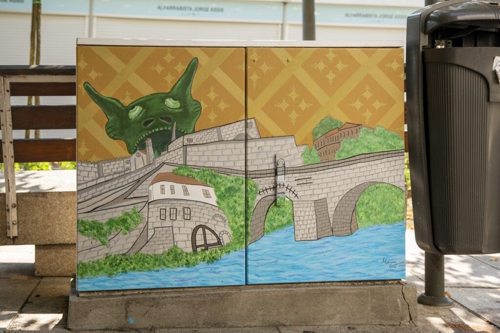 Em barcelos até as caixas elétricas se transformam em arte 11 Em barcelos até as caixas elétricas se transformam em arte
