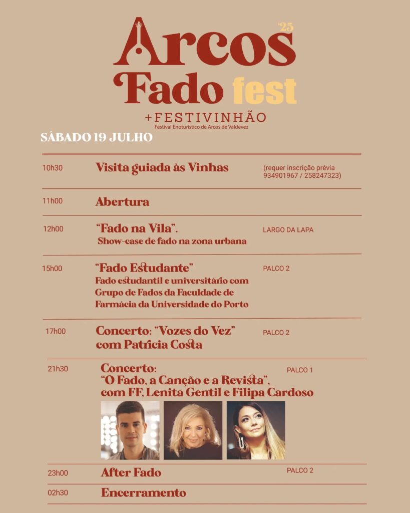Arcos fado fest e festivinhão esperam receber 20 mil visitantes 7 Arcos fado fest e festivinhão esperam receber 20 mil visitantes
