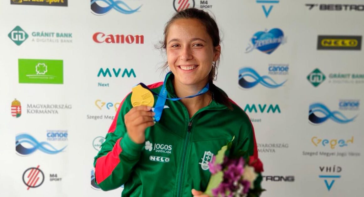 Beatriz fernandes pronta para atacar o pódio nos mundiais de canoagem de juniores e sub-23