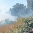 Incêndio no monte em braga