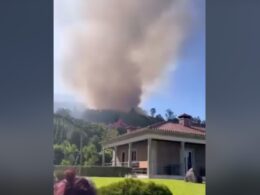 Incêndio que lavra em ponte de lima consumiu casa devoluta