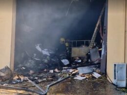 Guimarães: fábrica de panificação destruída pelas chamas