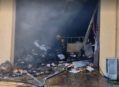 Guimarães: fábrica de panificação destruída pelas chamas
