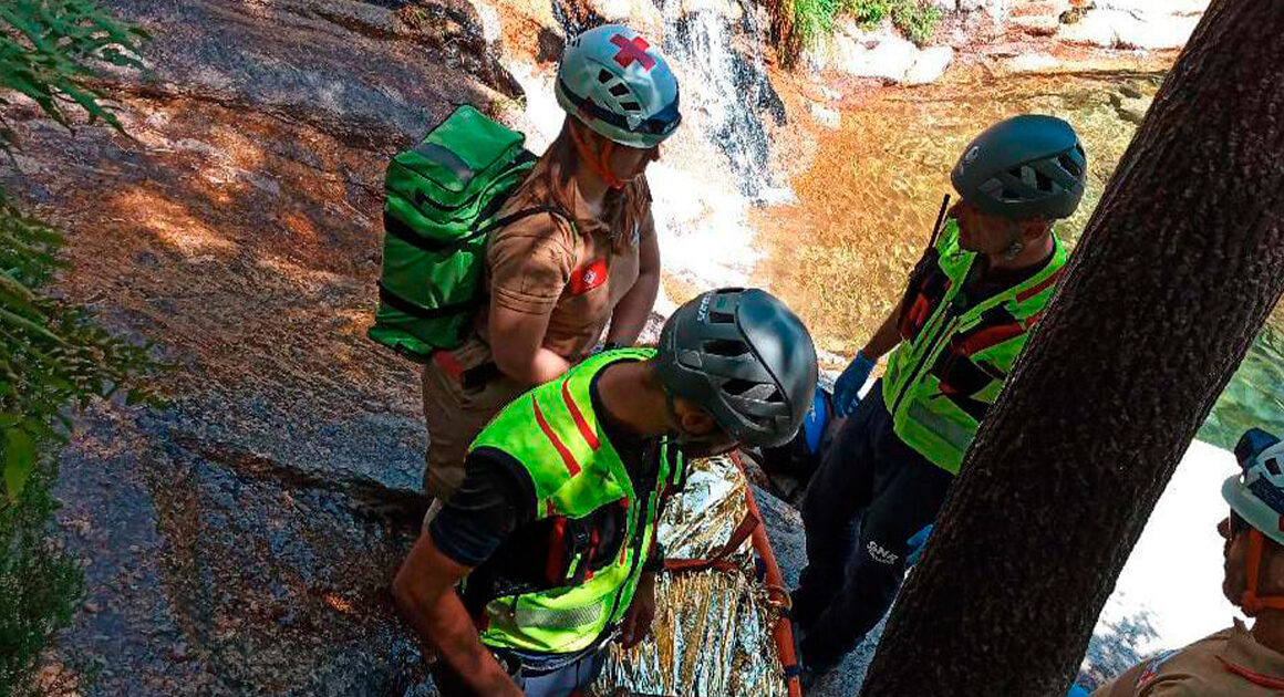 Dinamarquês ferido após queda em famosa cascata no gerês