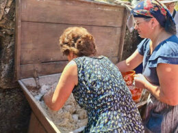Aldeia em vieira do minho voltou a moer o milho e a cozer o pão