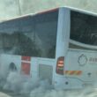 Autocarro envolto em fumo provoca susto na estrada braga-póvoa de lanhoso