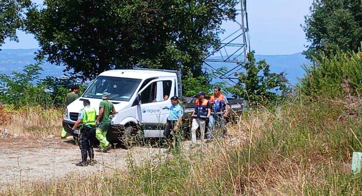 Caixão encontrado junto a estrada em braga
