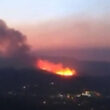 Sete incêndios deflagram ao cair da noite no minho