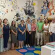 Nesta escola primária de viana nasceu um mural de 16 metros com desenhos animados