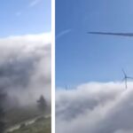 O ar marítimo subiu à montanha no alto minho e aconteceu isto