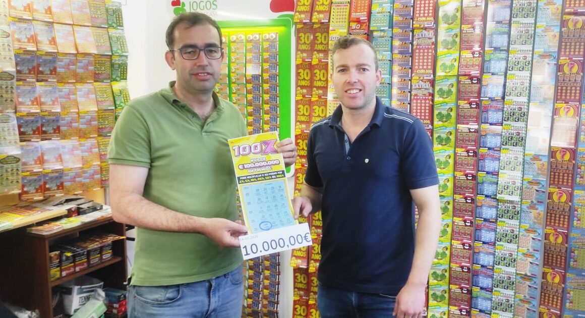 Barcelos: mulher aposta em quiosque por lá ter saído prémio chorudo e ganha 10 mil euros na raspadinha