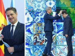Ricardo rio distinguido com medalha de ouro da galiza