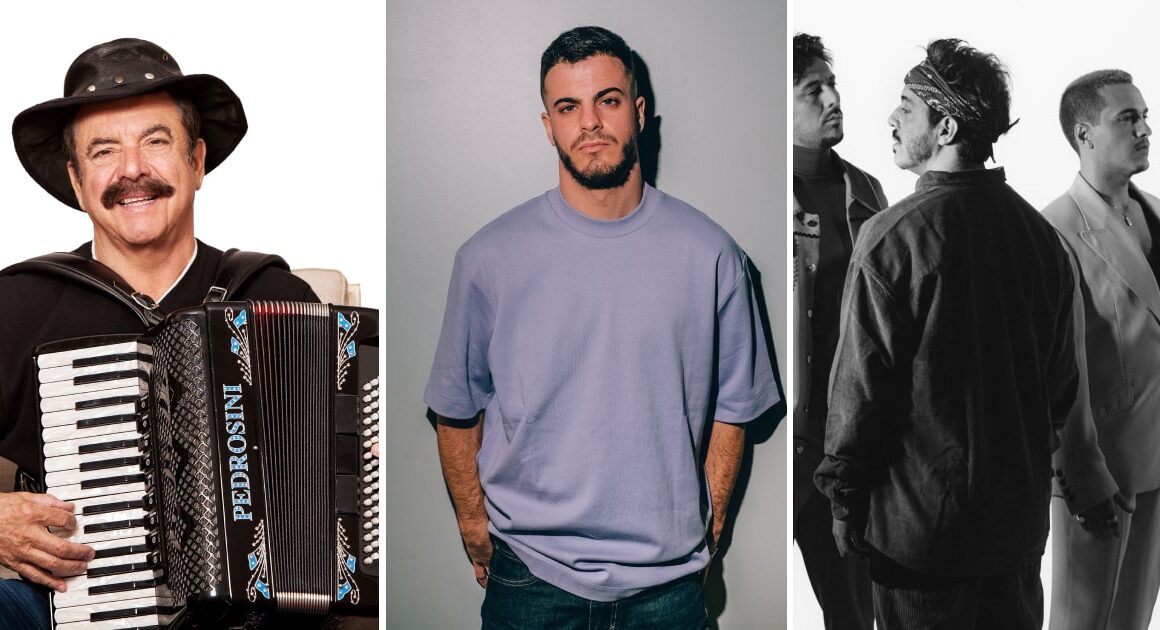 D. A. M. A, dillaz e quim barreiros na feira de artesanato e gastronomia de famalicão