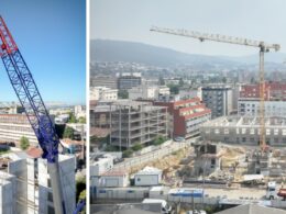 Construção de nova residência de 25 milhões em braga segue a "ritmo acelerado"