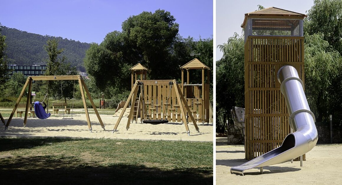 Crianças já podem voltar a brincar no parque ecológico de viana