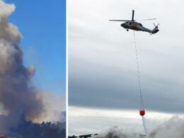 Cerca de 100 bombeiros e cinco meios aéreos combatem incêndios em vila verde e ponte de lima