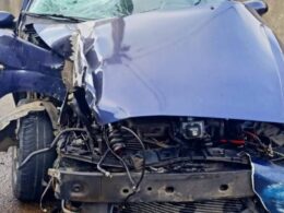 Violento despiste na estrada que liga barcelos a vila do conde