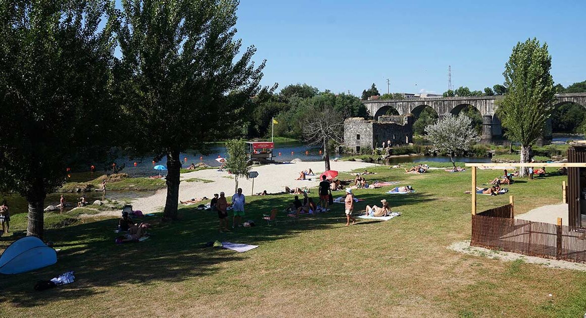 Braga já tem uma 'nova' praia fluvial