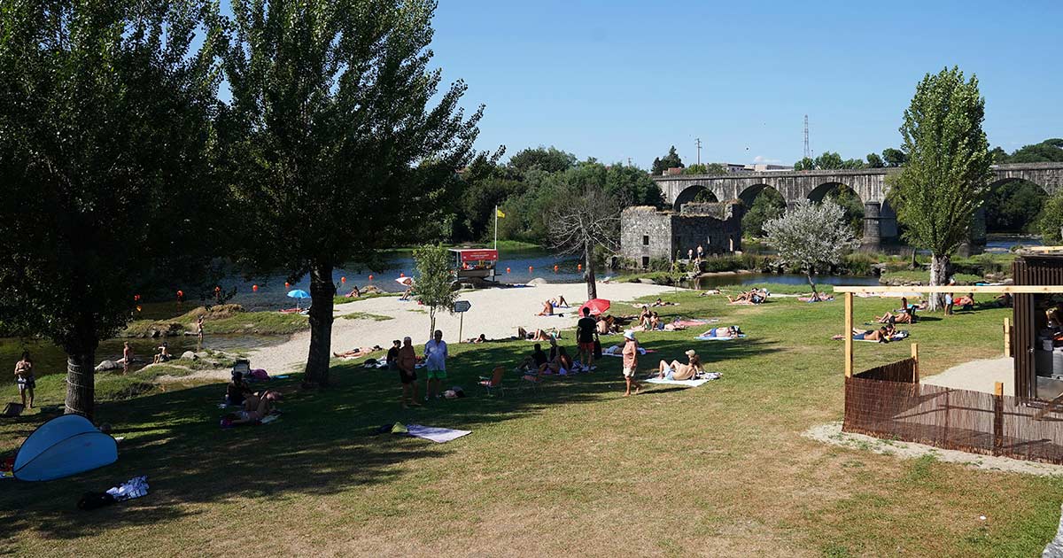 Braga já tem uma 'nova' praia fluvial