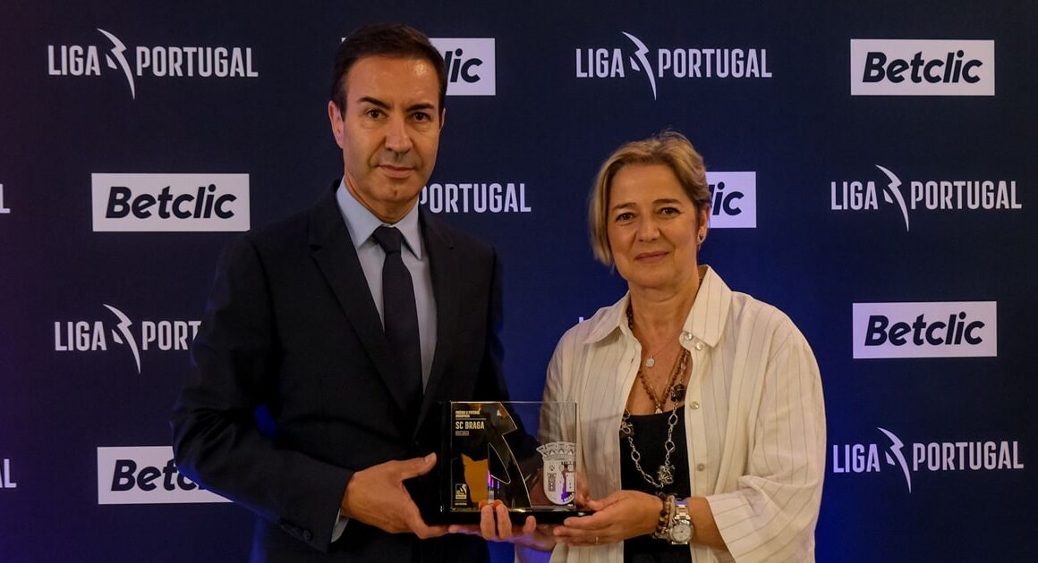 Sc braga é o clube que perde menos tempo de jogo