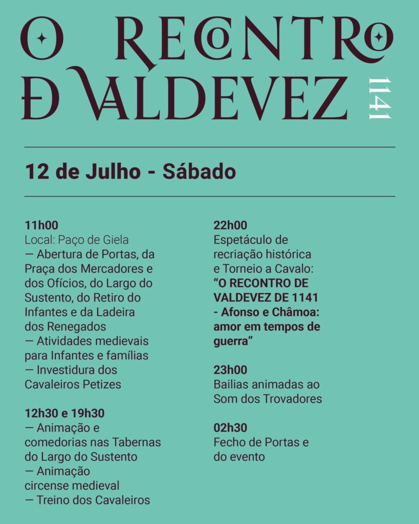 Arcos de valdevez regressa ao passado e desvenda amor de d. Afonso henriques por mulher galega