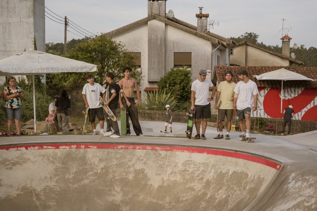 Neste 'skatepark' em barcelos nasceu um mural contra o racismo e xenofobia