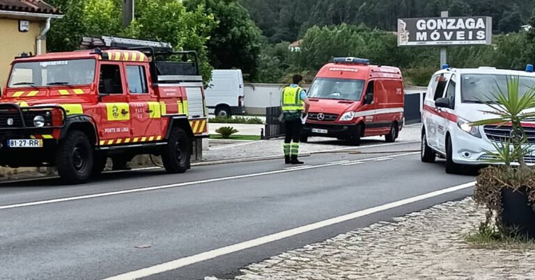 Estrada braga-ponte de lima reaberta ao trânsito após acidente mortal