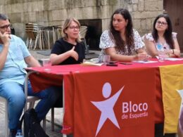 Catarina martins apresentou candidatura de joana neiva à câmara de barcelos