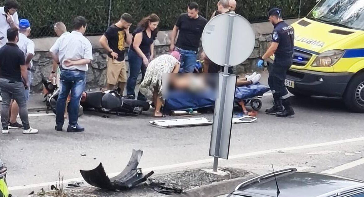 Vila verde: motociclista em estado grave após acidente em prado