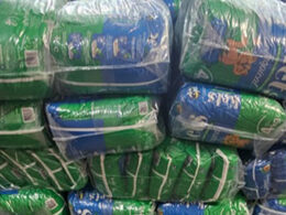 Empresa do norte queria importar 25 toneladas de areia de gato. Pj descobriu 200kg de cocaína escondida