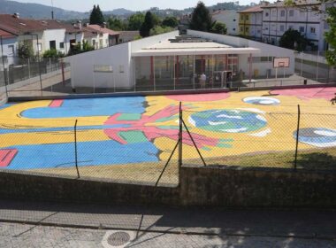 Ringue em braga ganha nova vida com arte urbana