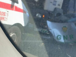 Militar da gnr ferido após colisão com camião em barcelos